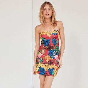 Pomme Chan X UO Donnie strapless dress